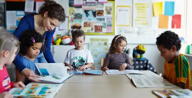 teacher and students 